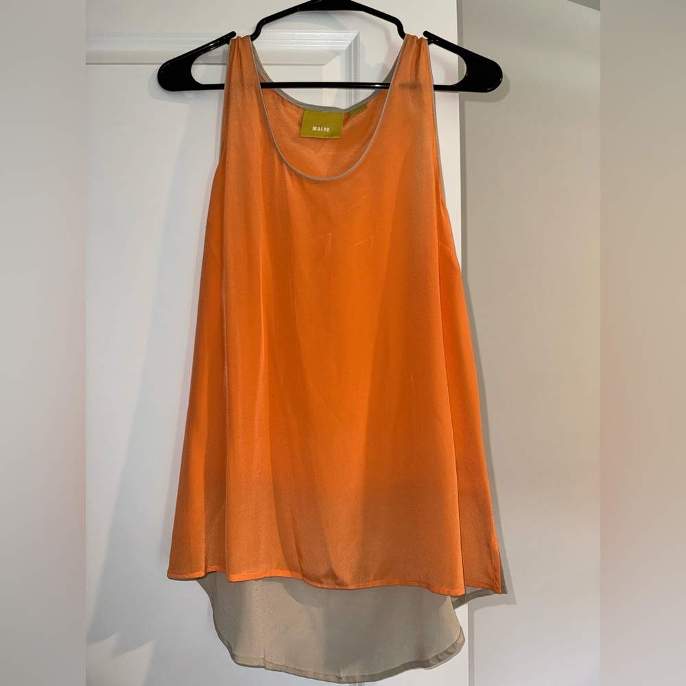 Maeve high low tank top